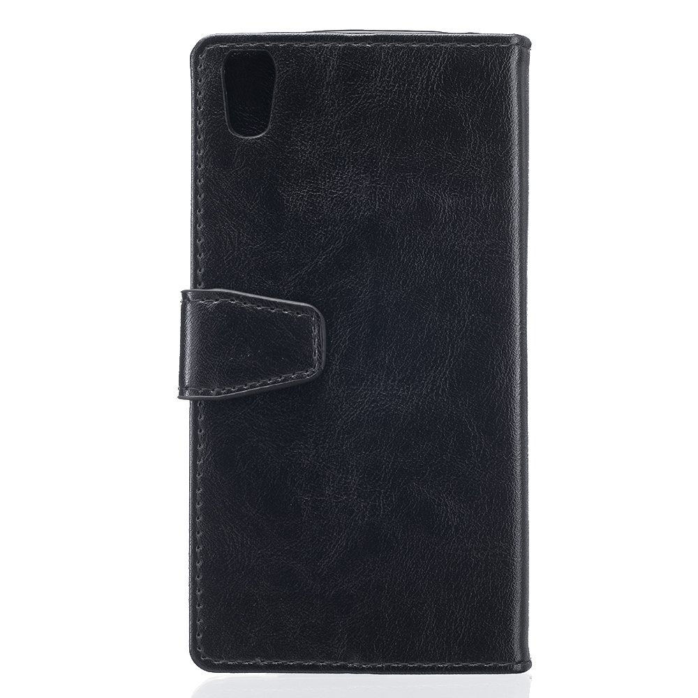 Shop4 blackberry dtek50 hoesje wallet case cabello zwart ...