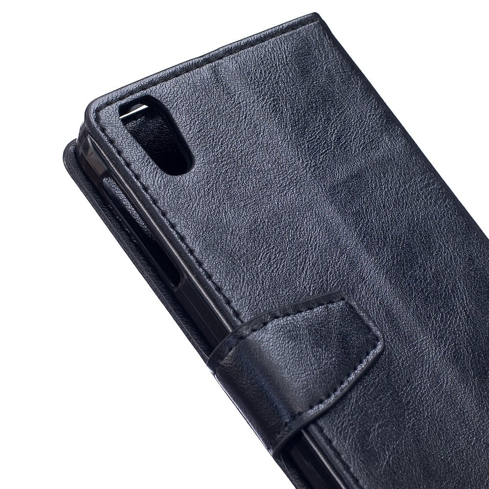 Shop4 blackberry dtek50 hoesje wallet case cabello zwart ...